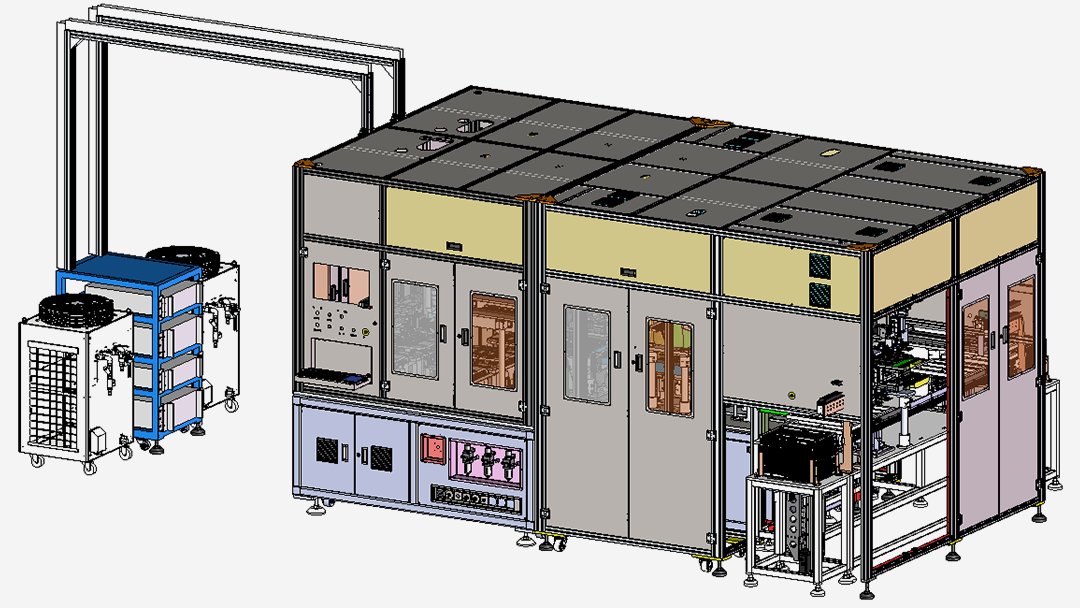 1電池結構件—防爆閥組裝焊接設備
