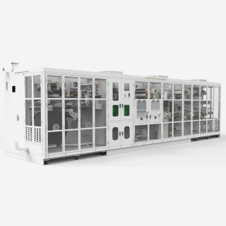 圓柱電芯激光模切分切一體機